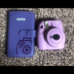 Just opened Fuji instax. NEVER USED. Lavender.